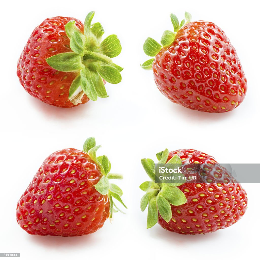 Strawberry. Collection isolated on white Berry Fruit Stock Photo