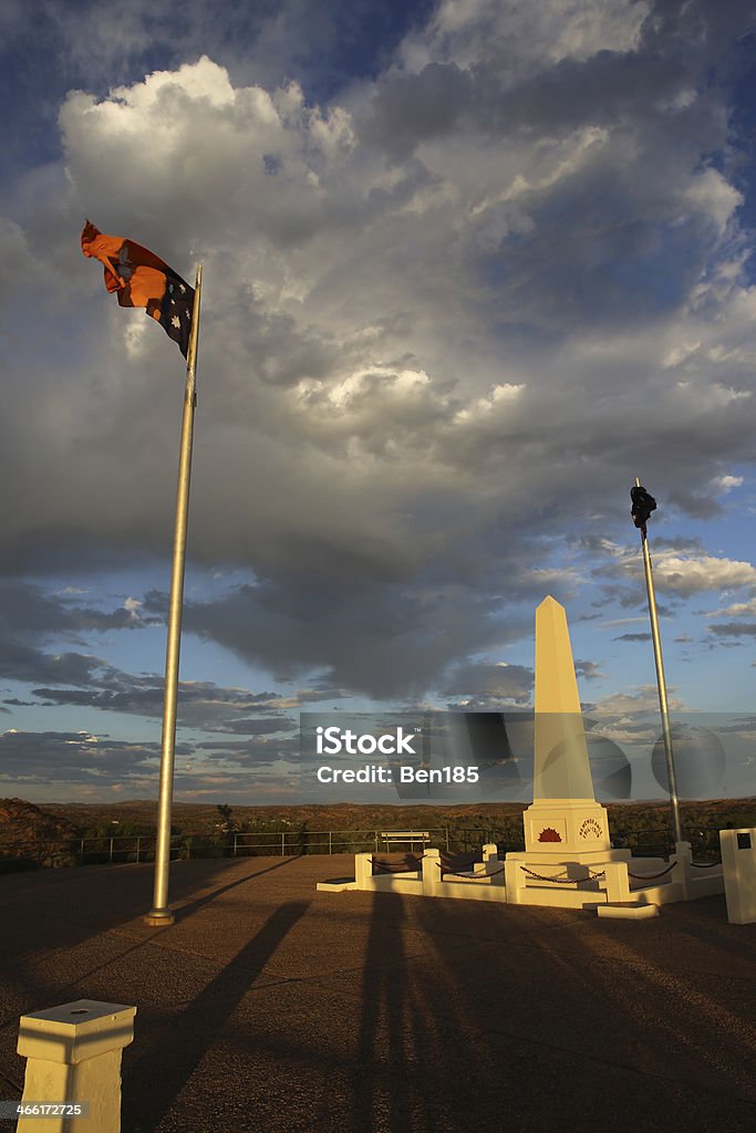 Mémorial de Guerre - Photo de Alice Springs libre de droits