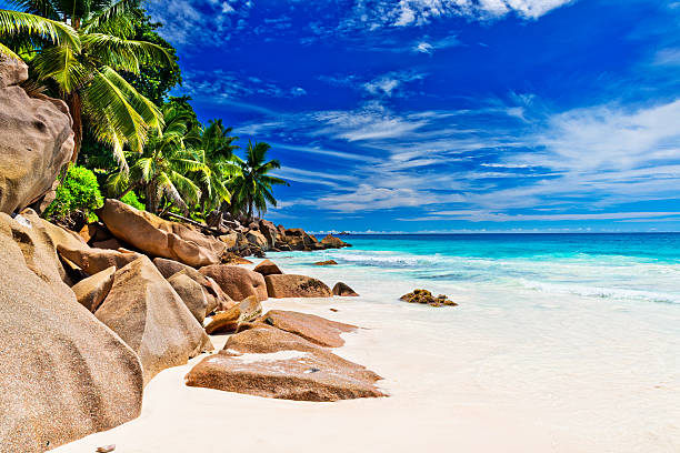 istock Anse Lazio, Praslin island, the Seychelles 466174770