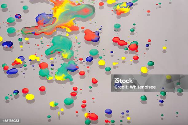 Colourful Drops Stock Photo - Download Image Now - Abstract, Coloring, Colors