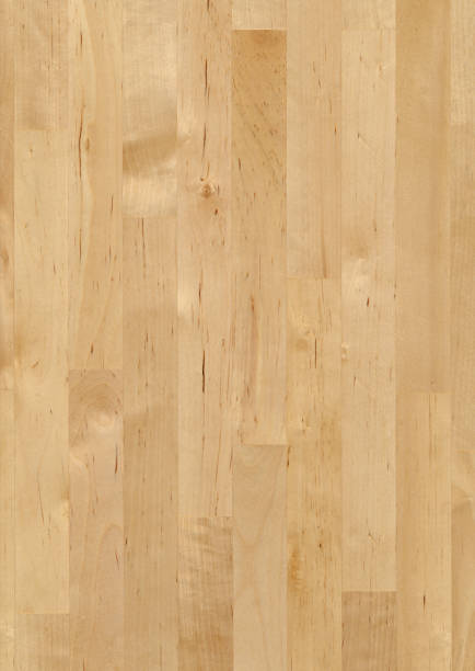 High resolution texture of wood butcher block wood grain stock photo