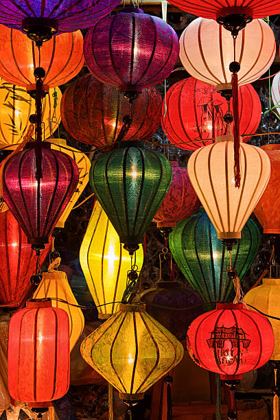 istock Silk lanterns in Hoi An city, Vietnam 466177543