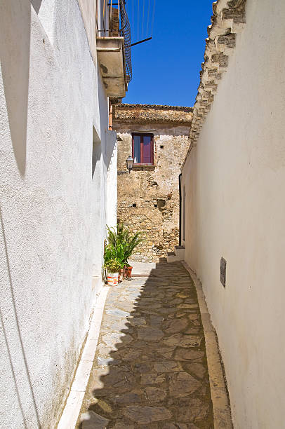 istock Alleyway. Rocca Imperiale. Calabria. Italy. 466178568