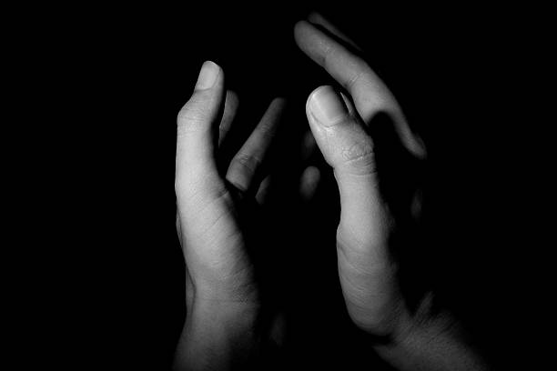 istock hand black and white business applause 466181802