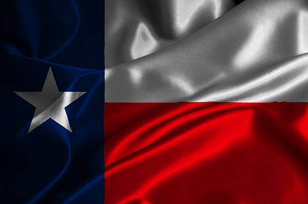 Texas flag stock photo