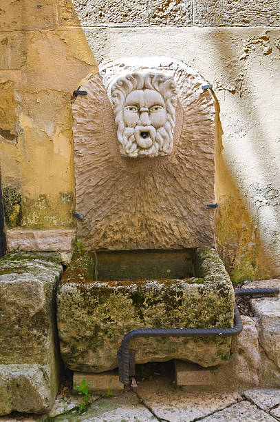 istock Stone fountain. Altamura. Puglia. Italy. 466184190