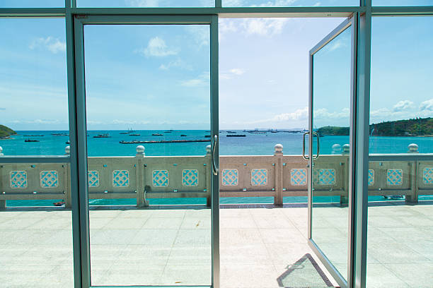 istock Open the door to balcony 466186587