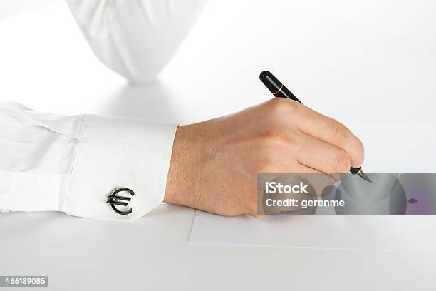 European Businessman Signing Contract Stock Photo - Download Image Now - Adult, Adults Only, Agreement