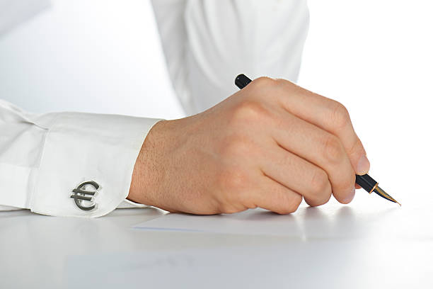 istock European Businessman Signing Contract 466189187
