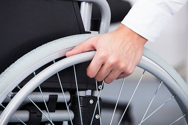 istock Businessman On Wheelchair 466189403