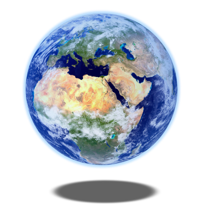 3D rendered.(Some graphics in this image is provided by NASA and can be found at http://visibleearth.nasa.gov and http://grin.hq.nasa.gov)