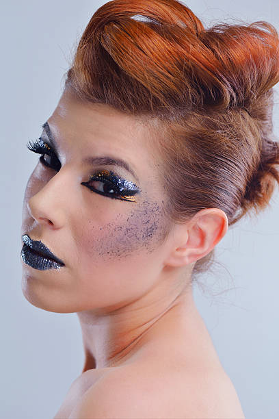 istock Beautiful Woman with  Luxury Makeup 466192029