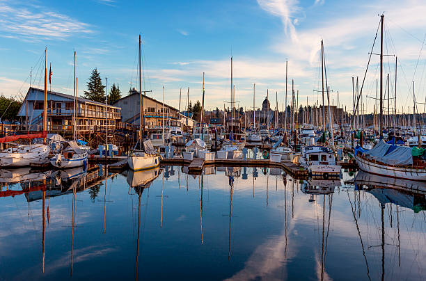 olympia marina - olympia washington fotografías e imágenes de stock