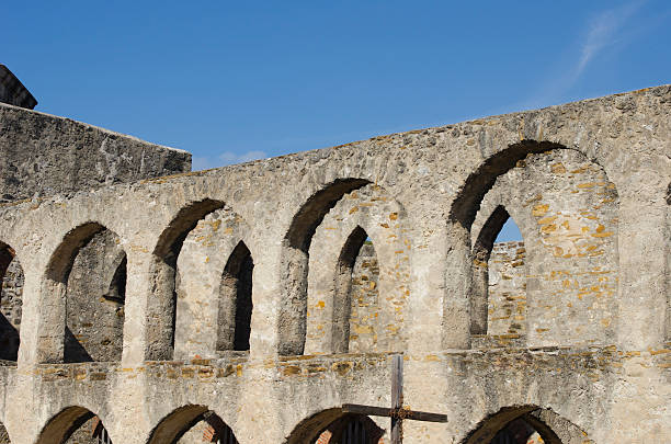 Mission San Jose, San Jose y San Miguel de Aguayo, is one of five existing missions along the San Antonio River.  Built by Spaniards to support their quest for exploration from New Spain (present day Mexico), they eventually became centers for spreading the Catholic faith to frontier Indians.  The five missions within the San Antonio Missions National Historical Park florished between 1747 and 1775, but still experienced raids by local Comanche and Apache Indians.  Mission San Jose was knows as the Queen of the Missions, due to its extensive grounds and fortified compound.