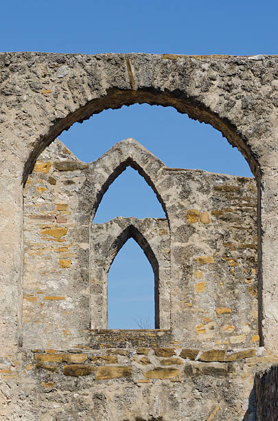 Mission San Jose, San Jose y San Miguel de Aguayo, is one of five existing missions along the San Antonio River.  Built by Spaniards to support their quest for exploration from New Spain (present day Mexico), they eventually became centers for spreading the Catholic faith to frontier Indians.  The five missions within the San Antonio Missions National Historical Park florished between 1747 and 1775, but still experienced raids by local Comanche and Apache Indians.  Mission San Jose was knows as the Queen of the Missions, due to its extensive grounds and fortified compound.
