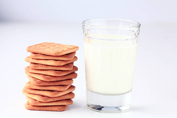 istock glass of milk and crackers 466197654