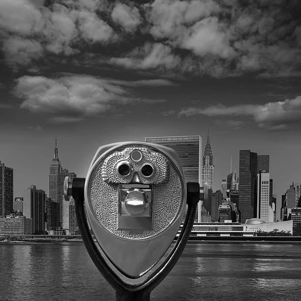 istock Manhattan New York sunny skyline East River NYC 466197694