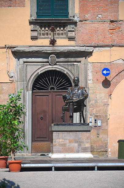 Statue of Giacomo Puccini in Lucca, Tuscany in Italy Lucca, Italy - August 24, 2013: Statue of Giacomo Puccini in Lucca, Tuscany in Italy. Puccini, the greatest composer of Italian opera after Verdi, was born in 1858 in Lucca and died in 1924 giacomo puccini stock pictures, royalty-free photos & images