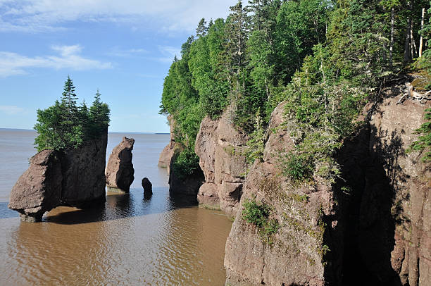 istock Hopewell Rocks at high tide, Canada 466198245