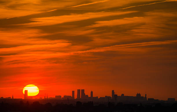 istock Sunset in The Hague, Netherlands 466199415