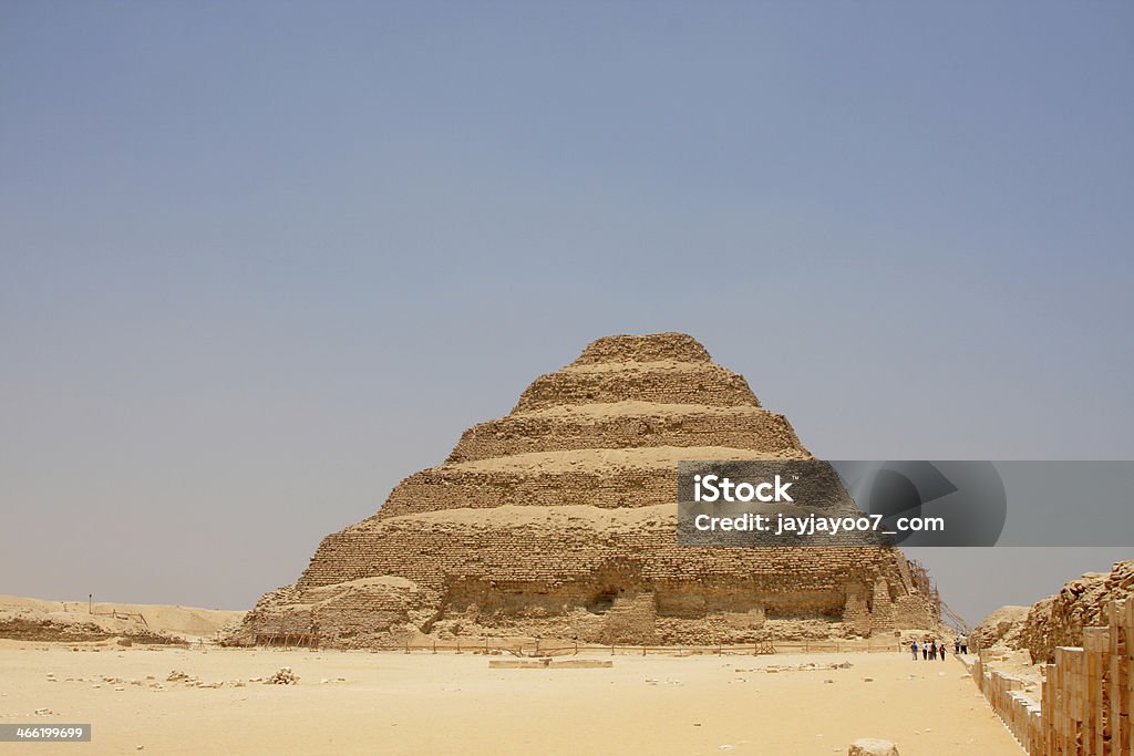 Pirâmide de djoser, saqqara, sakkara - Royalty-free Egito Foto de stock