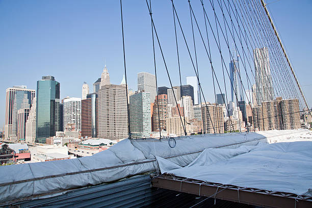 istock USA - New York - New York, Brooklyn Bridge 466200436