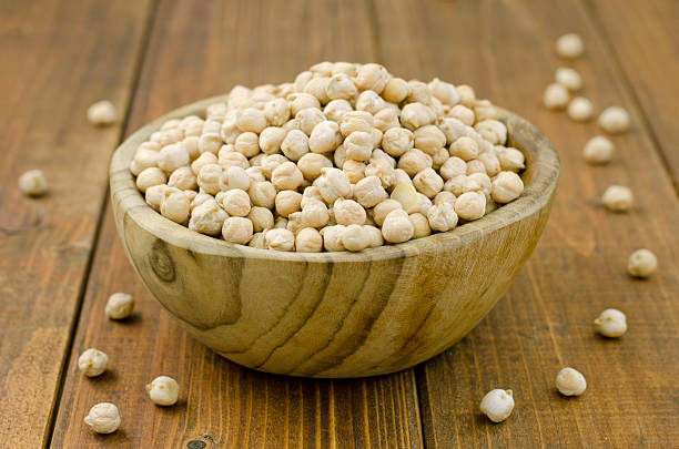 istock Heap of raw chickpeas 466200503