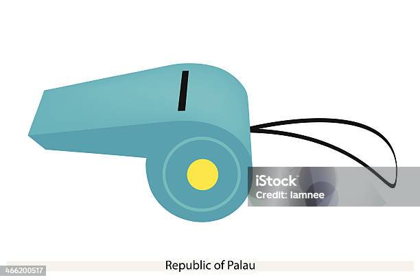 Fischio Della Repubblica Di Palau - Immagini vettoriali stock e altre immagini di Anniversario - Anniversario, Arbitro, Asia