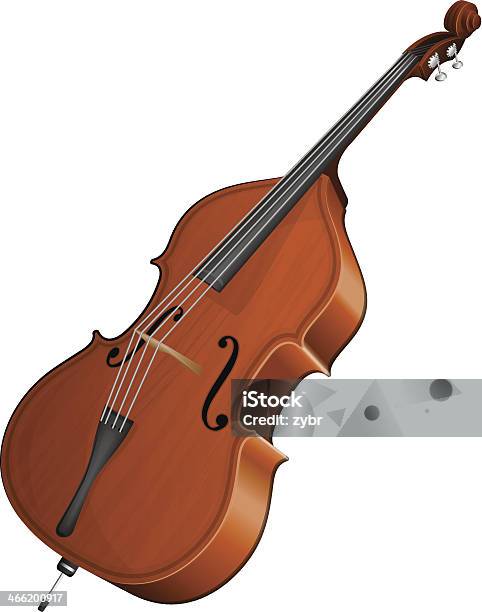 Contrabass Stock Illustration - Download Image Now - Double Bass, Bass Instrument, Bass Viol