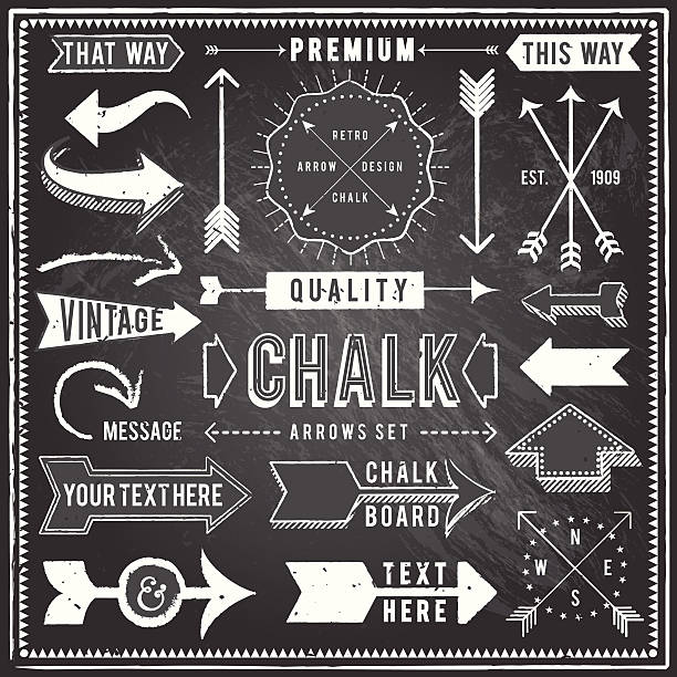 Set of vintage arrows and banners.  Each object is grouped and file is layered for easy editing.  Textures can be removed.