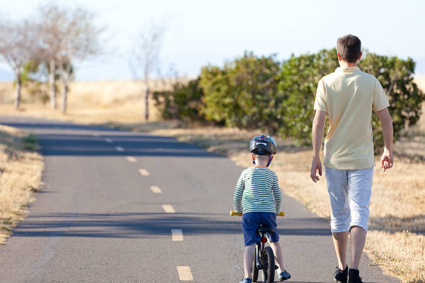 istock family of two outside 466202381