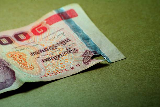 istock Set of Thailand banknotes 466203678