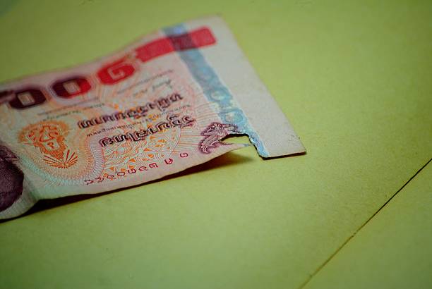 istock Set of Thailand banknotes 466203680