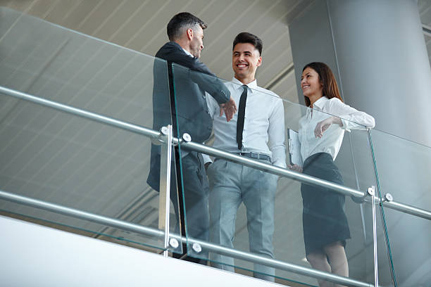 istock Business Team. People discussing documents and ideas. 466203710