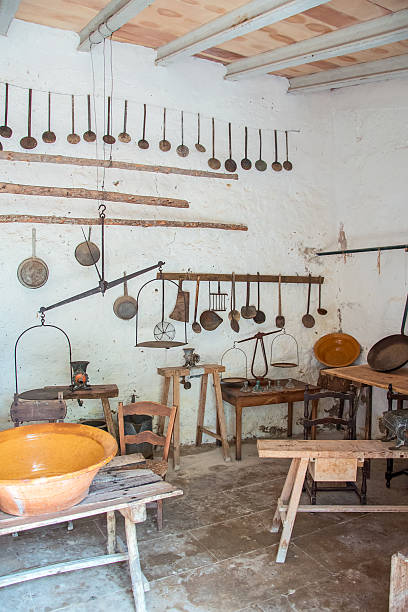 istock Interior of barn with scales and other stuff. 466203756