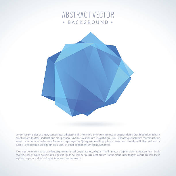 Vector geometric colorful background vector art illustration