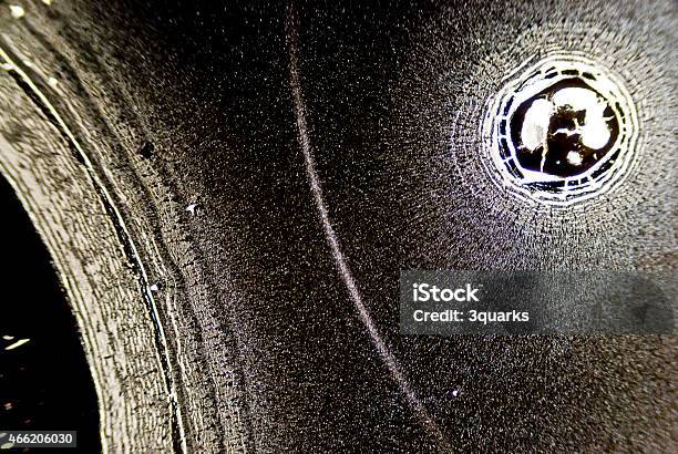 Microscopic Soot Particles Stock Photo - Download Image Now - Microscope, Gasoline, Magnification