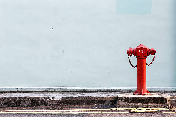 istock Red Fire pumps on the street 466206089