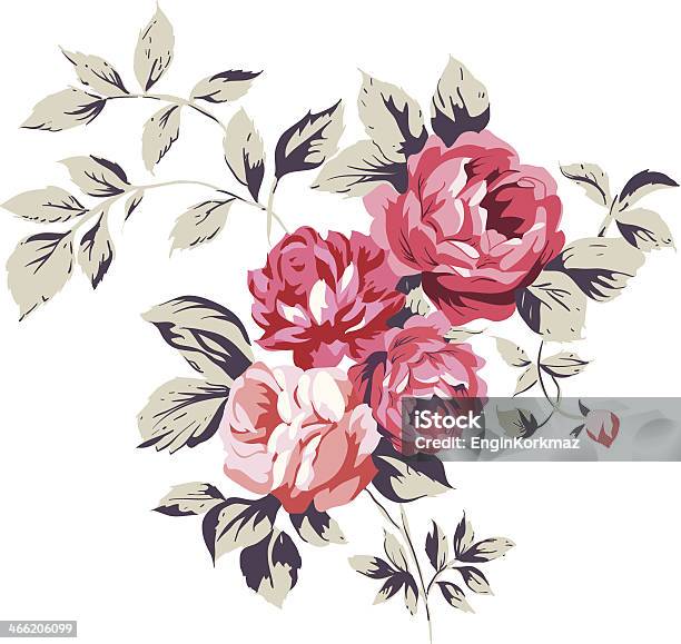 ヴィンテージのピンクのバラ - 花のベクターアート素材や画像を多数ご用意 - 花, 花柄, 植物 バラ
