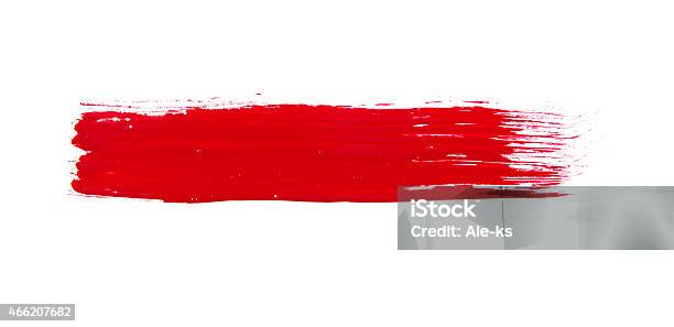 Paint Brush Texture Stock Photo - Download Image Now - Brush Stroke, 2015, Abstract