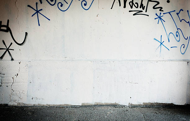 Grungy street wall