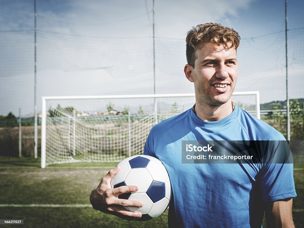 Soccer player portrait 20-29 Years Stock Photo