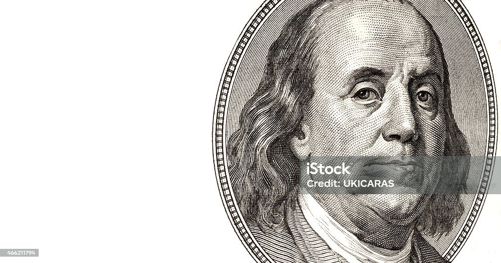 Hundred Bucks Benjamin - Biblical Figure Stock Photo