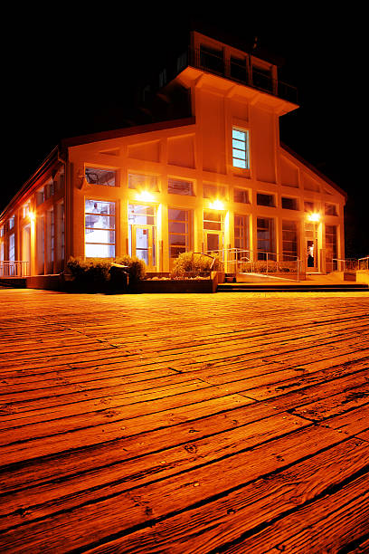istock Chicoutimi Touristical Market at Night 466212771