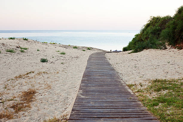 istock Gangway to the seaside 466212957