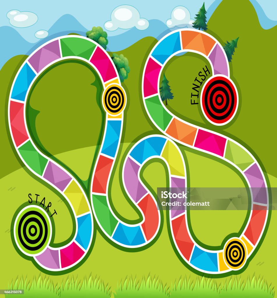 Maze Game Graphics Maze Game Stock Illustration - Download Image Now - Board Game, Vector ...