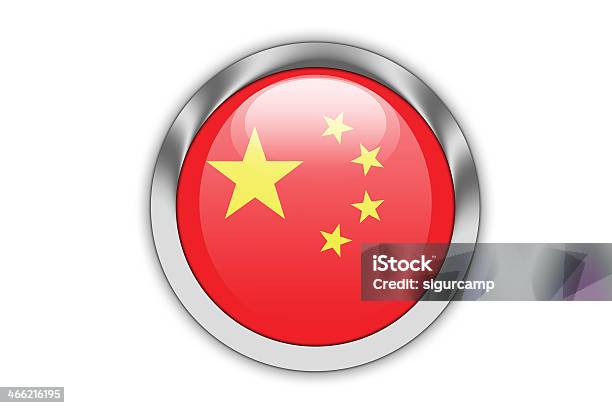 Flaga Chin - Stockowe grafiki wektorowe i więcej obrazów Bez ludzi - Bez ludzi, Białe tło, Błyszczący