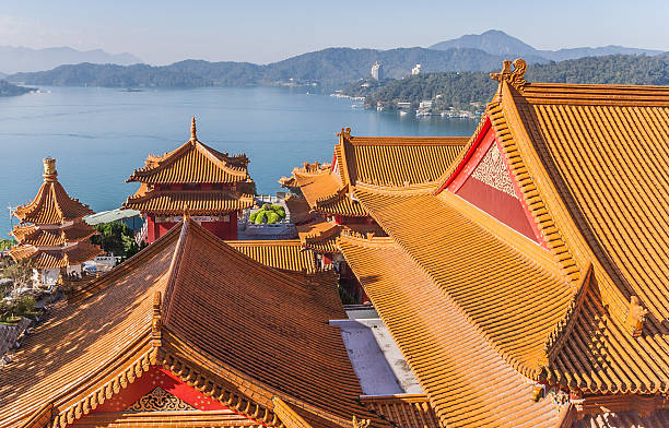 istock Wenwu temple at Sun Moon Lake, Taiwan 466219829