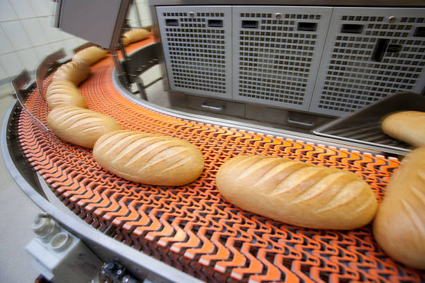 istock Baked Breads on the production 466221738