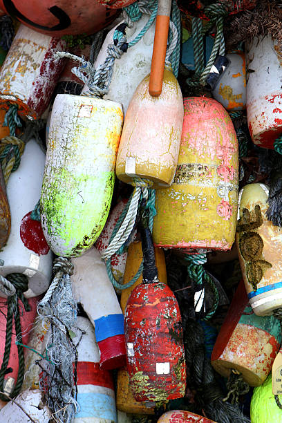 istock Colored Fishing Floats 466221873
